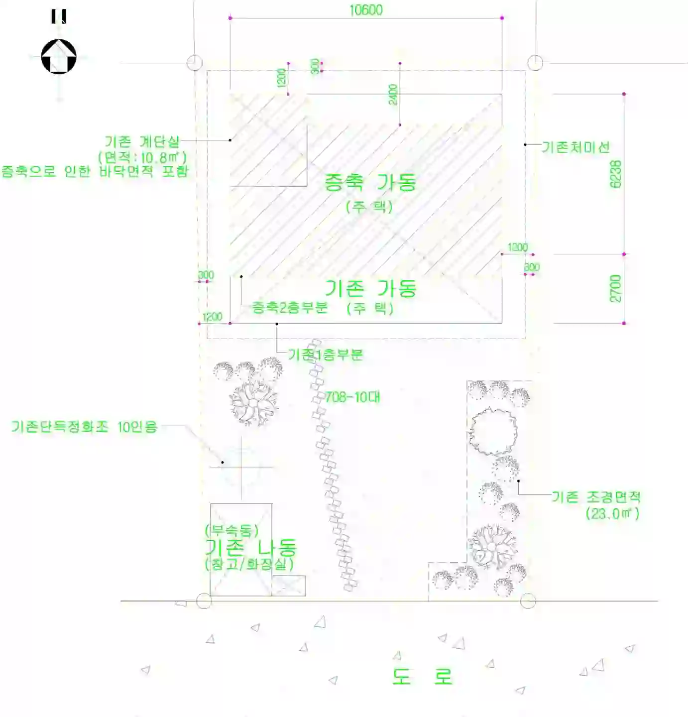 내이동 708-10 배치도 이미지